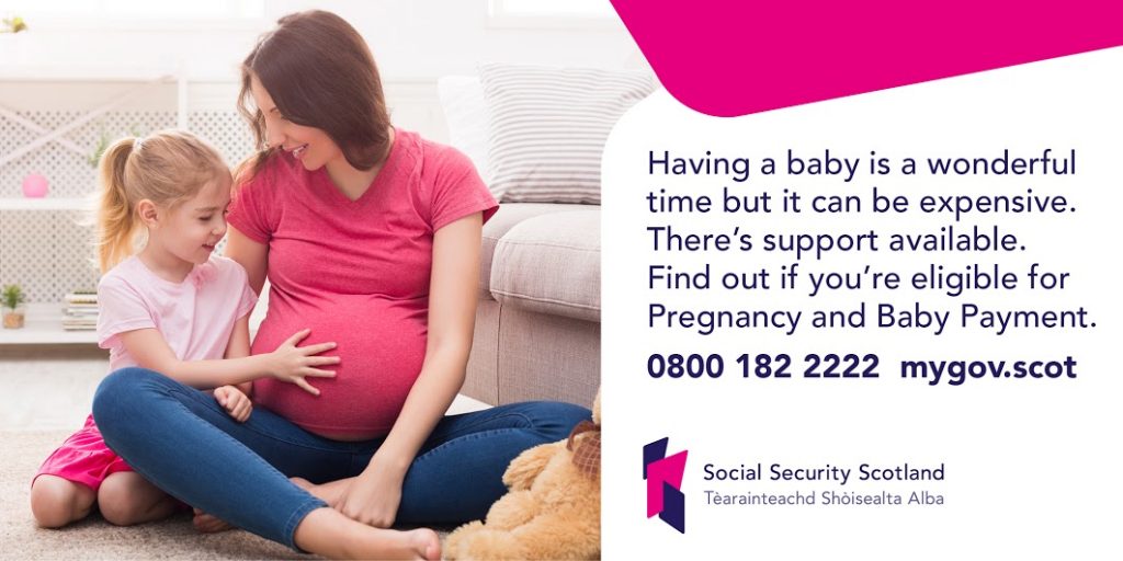 Pregnancy and Baby Payment Abertay Housing Association